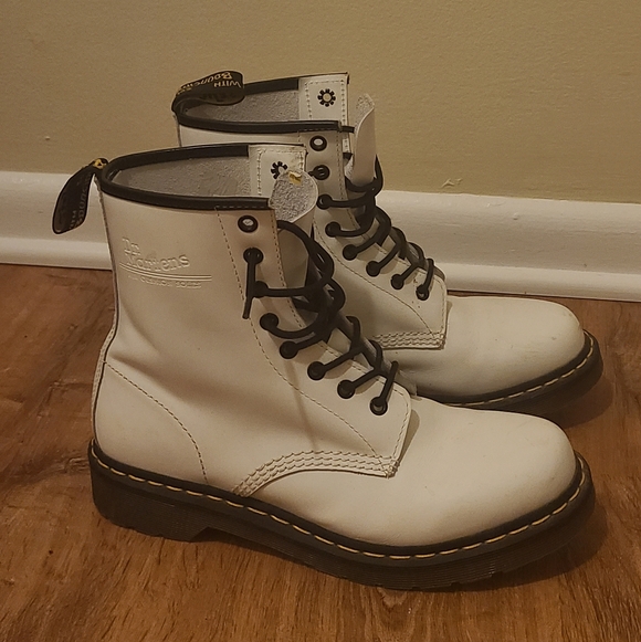 White Dr. Martens - Picture 3 of 8
